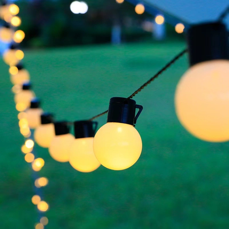 LED String Lights G40 Outdoor Camping Waterproof Yard Decorative Ball String Lights