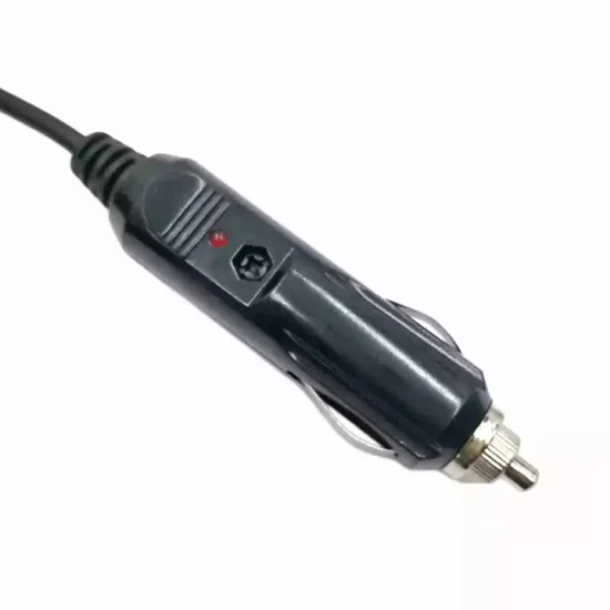 Accesorios de alimentación de batería de 12V y 24V, pinza de cocodrilo, extensión macho, Cable de encendedor de cigarrillos para carga de coche en piezas de automóviles