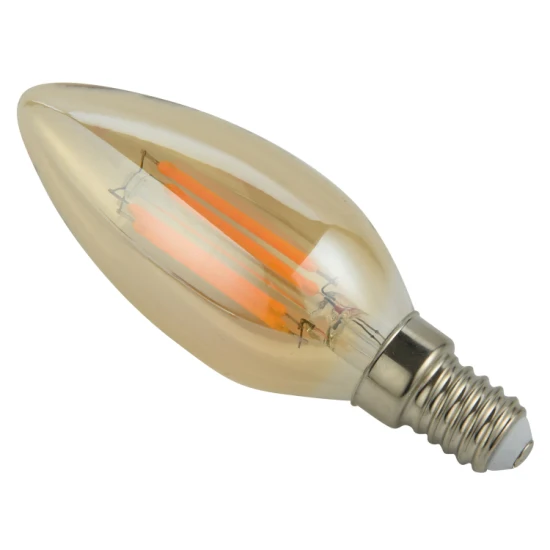 C35 G45 2W 4W 6W 220-240V/85-265V Vintage Edison bombilla de filamento LED vela Mini globo vacaciones interior lámpara LED decorativa luz LED