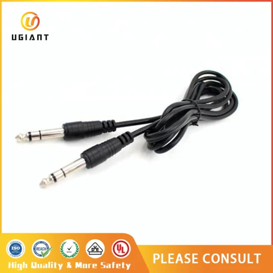 Cable personalizado de cobre puro 2 RCA macho a macho Cable de Audio AV Cable de Audio amplificador de potencia bajo para TV VCR Video Cable de Audio