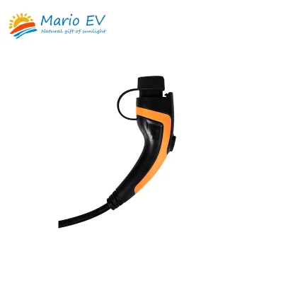 Mario-EV Vehículo eléctrico GB AC a 32A 250V Enchufe de carga de CA Estación de carga de automóvil con cable EV de 5 m Enchufe de pared de CA Cable de enchufe Pila de carga Gbt