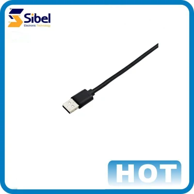 Cable colector de carga USB negro de rango superior estándar común Universal Cable de terminal de carga USB cargado para coche